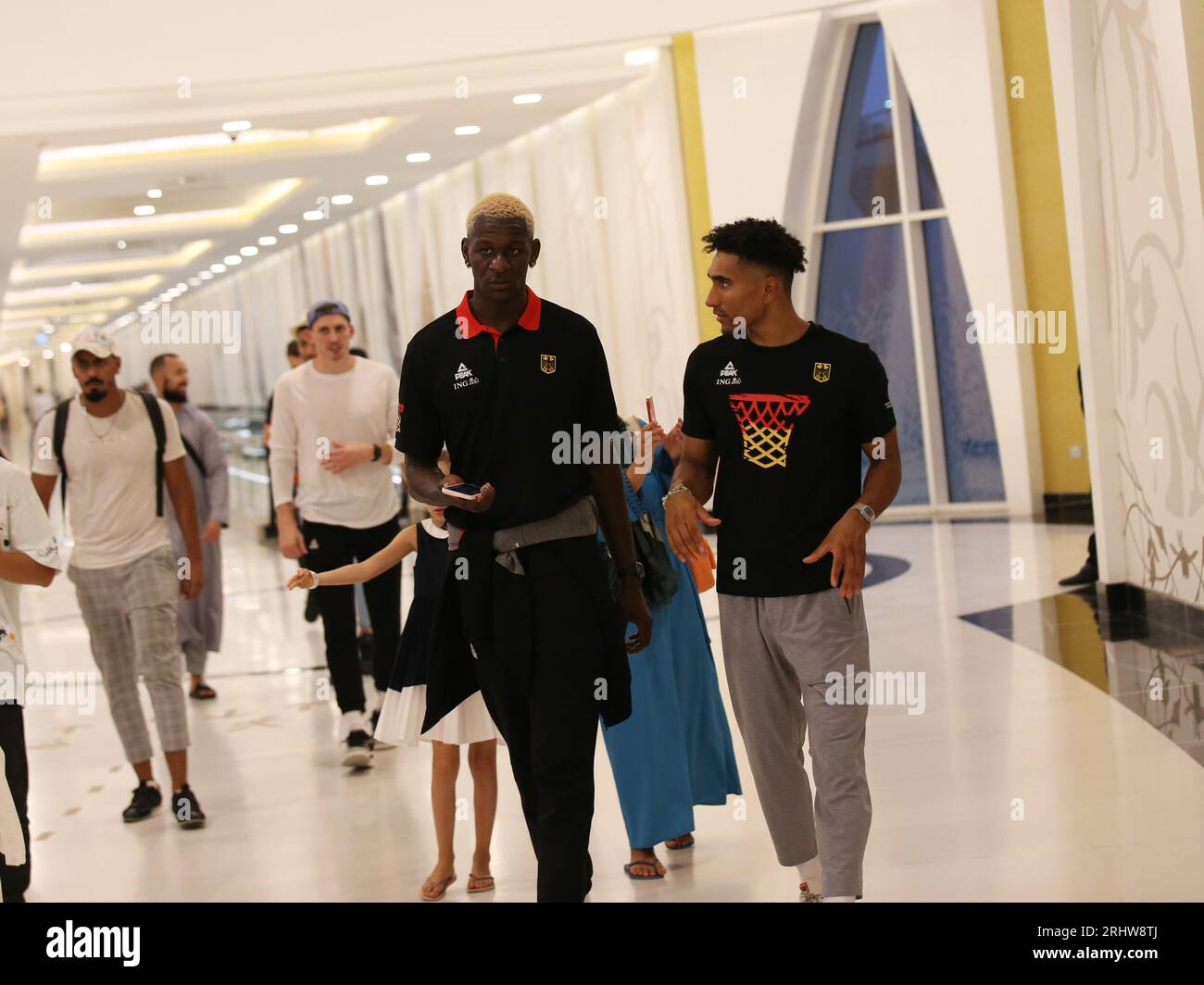 Abu Dhabi, United Arab Emirates. 18th Aug, 2023. German national