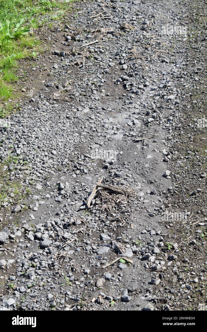 Gravel road in rural hi-res stock photography and images - Alamy