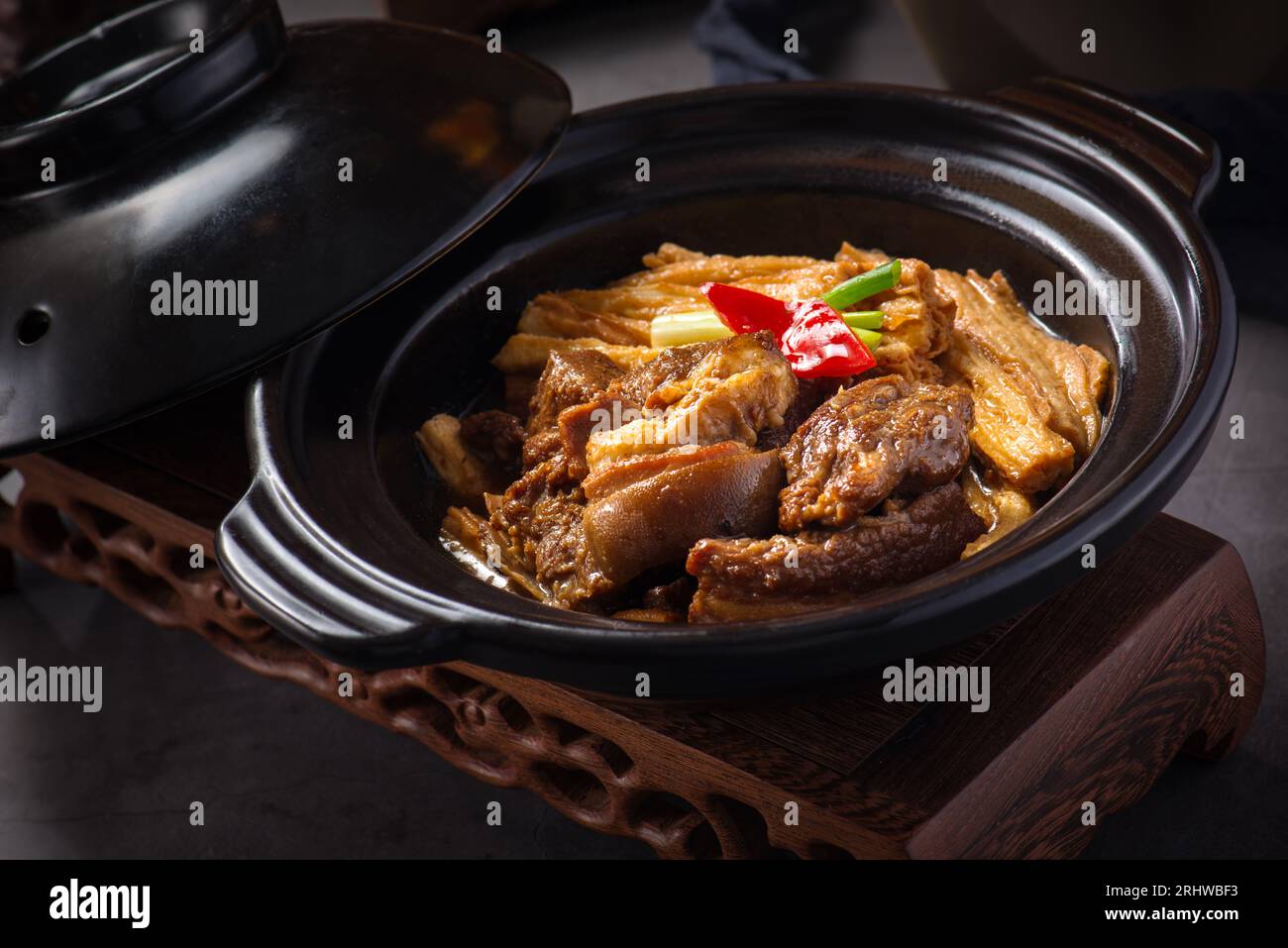 Lamb Stew With Bean Curd Sheet Hong Kong Style Lamb Stew Stock Photo lamb-stew-with-bean-curd-sheet-hong-kong-style-lamb-stew-stock-photo