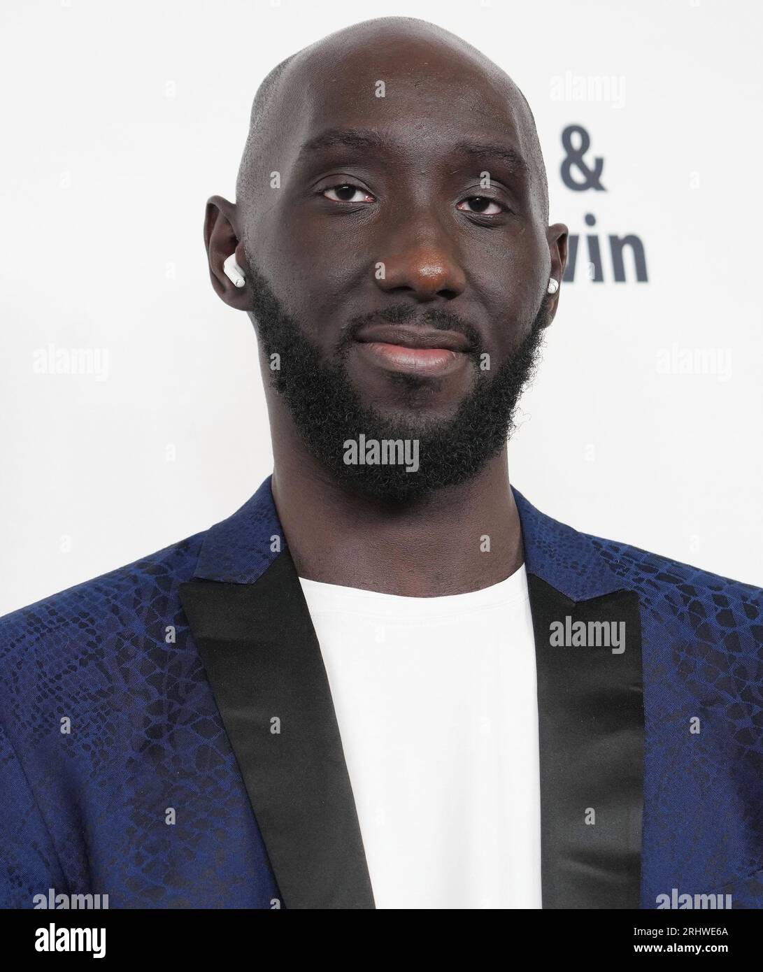 Los Angeles, CA. 1st June, 2022. Tacko Fall at arrivals for HUSTLE  Premiere, Westwood Regency Village Theatre, Los Angeles, CA June 1, 2022.  Credit: Elizabeth Goodenough/Everett Collection/Alamy Live News Stock Photo  - Alamy