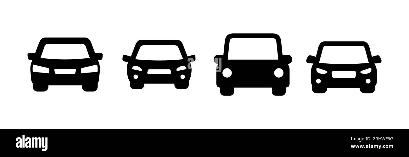 Car icon vector. Car sign. sedan Stock Vector Image & Art - Alamy