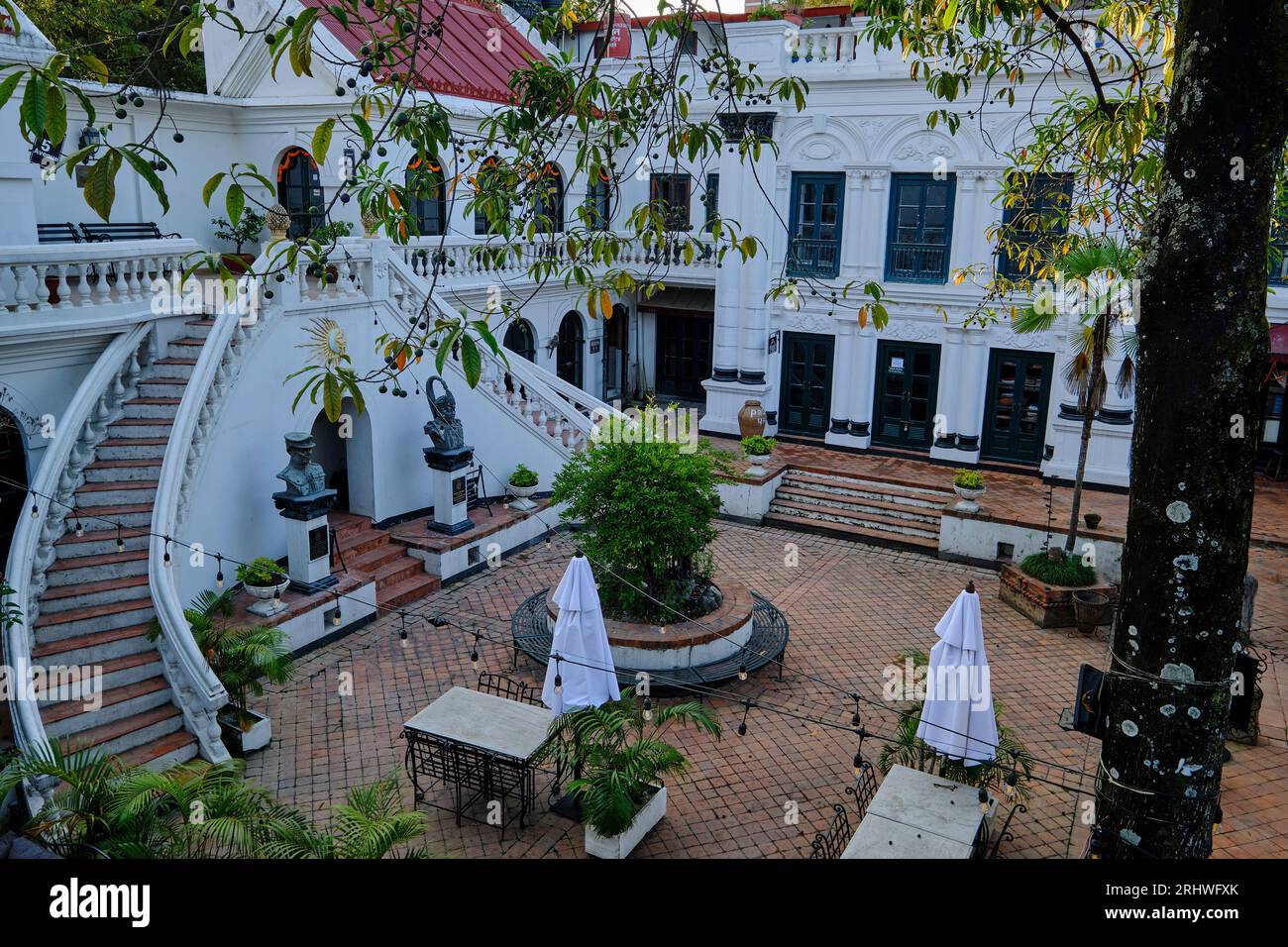 Nepal, Katmandou, Hotel, Baber Mahal Vilas Stock Photo - Alamy