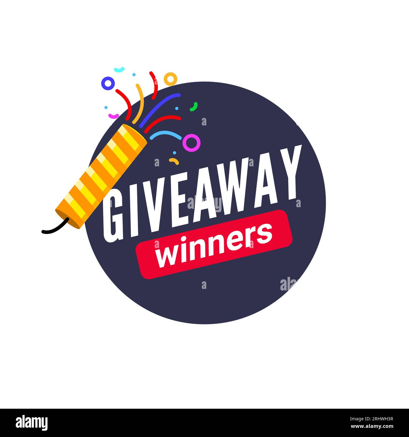 Contest winner banner