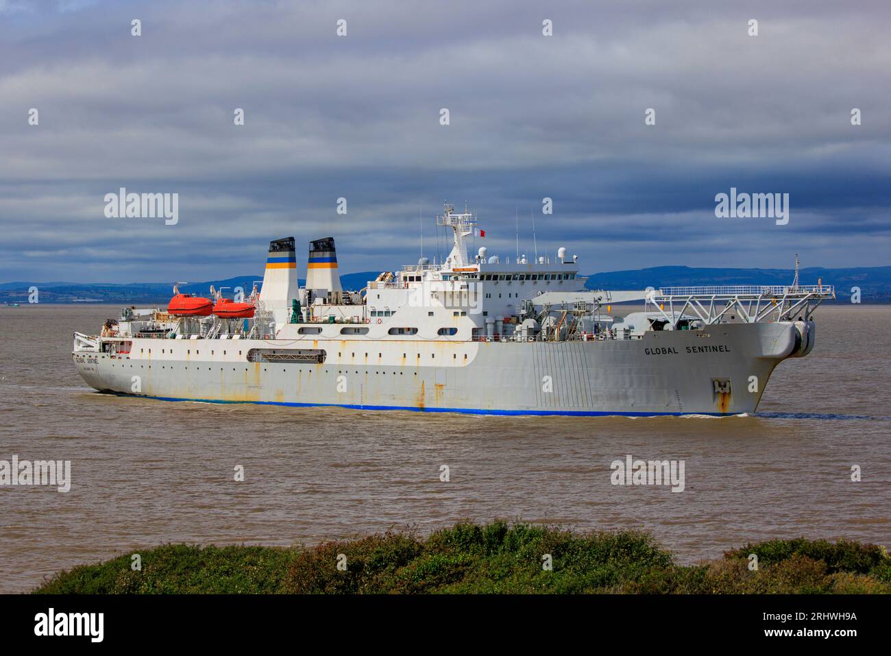 USA government cable laying vessel Global Sentinel Stock Photo Alamy