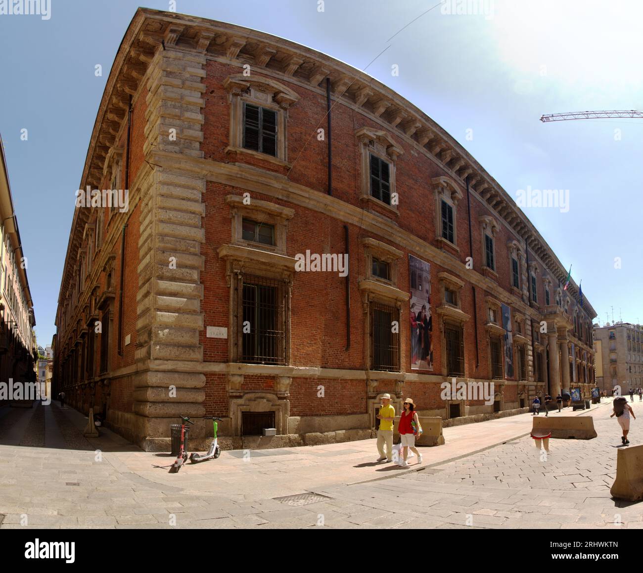 Palazzo Brera, Milano Stock Photo