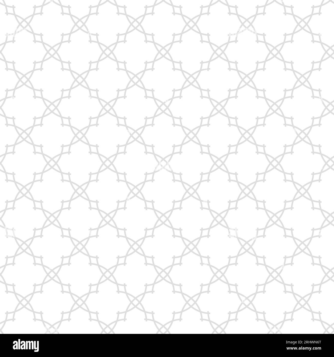 Seamless vector ornament in arabian style. Geometric abstract