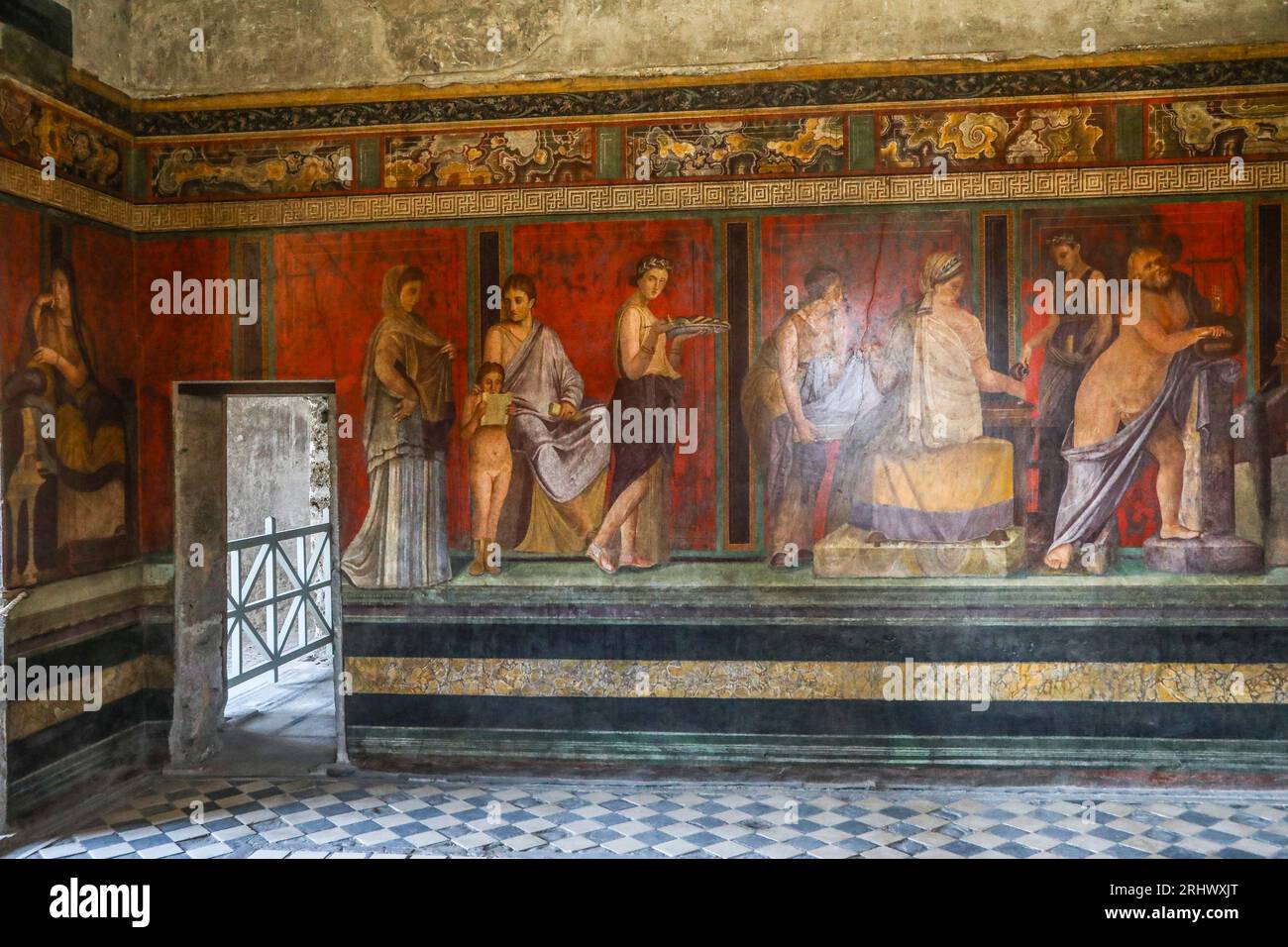 Pompei Frescos Hi-res Stock Photography And Images - Alamy