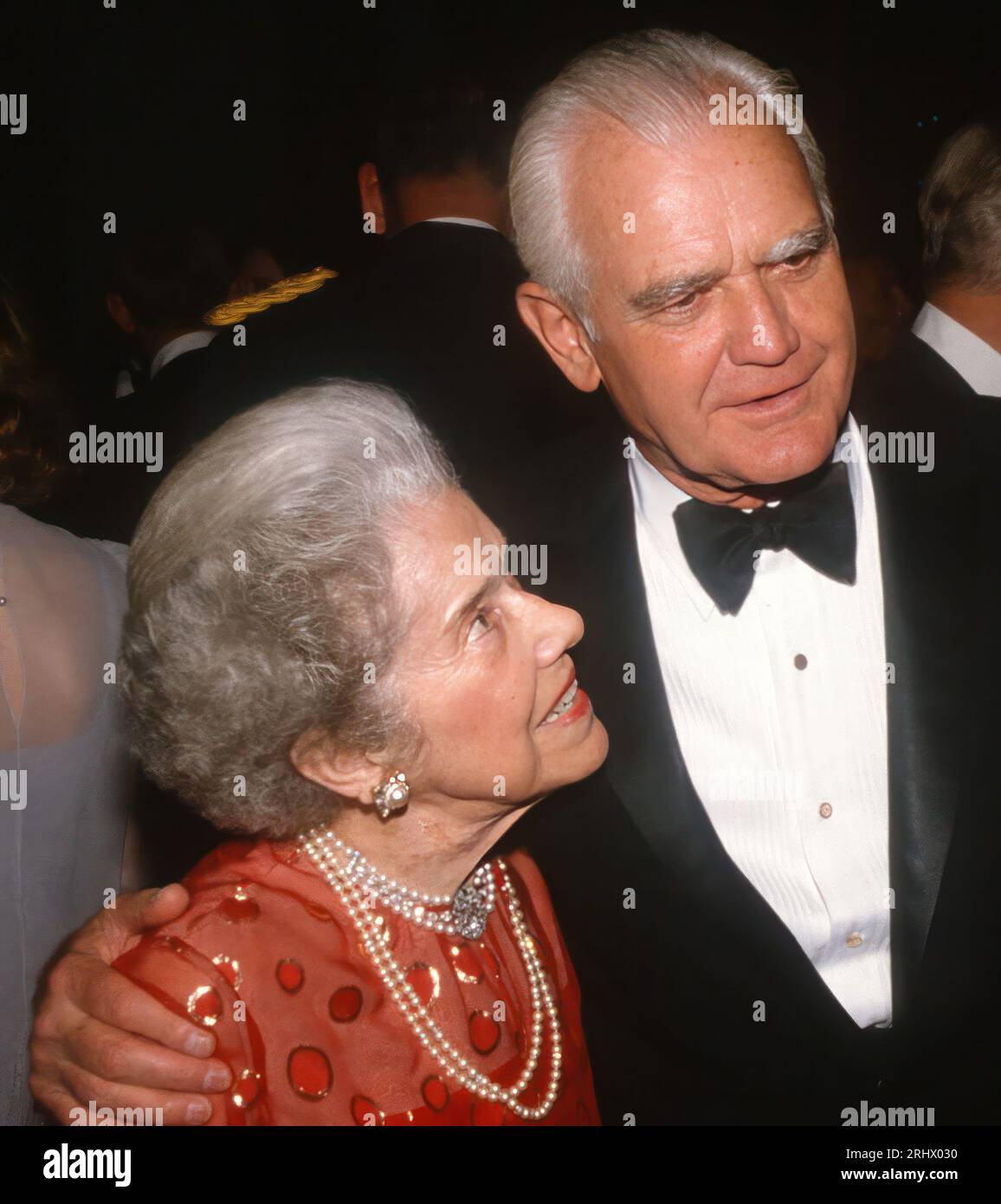 1984Gen William Westmoreland Mrs Douglas MacArthur John Barrett/PHOTOlink.net Stock Photo