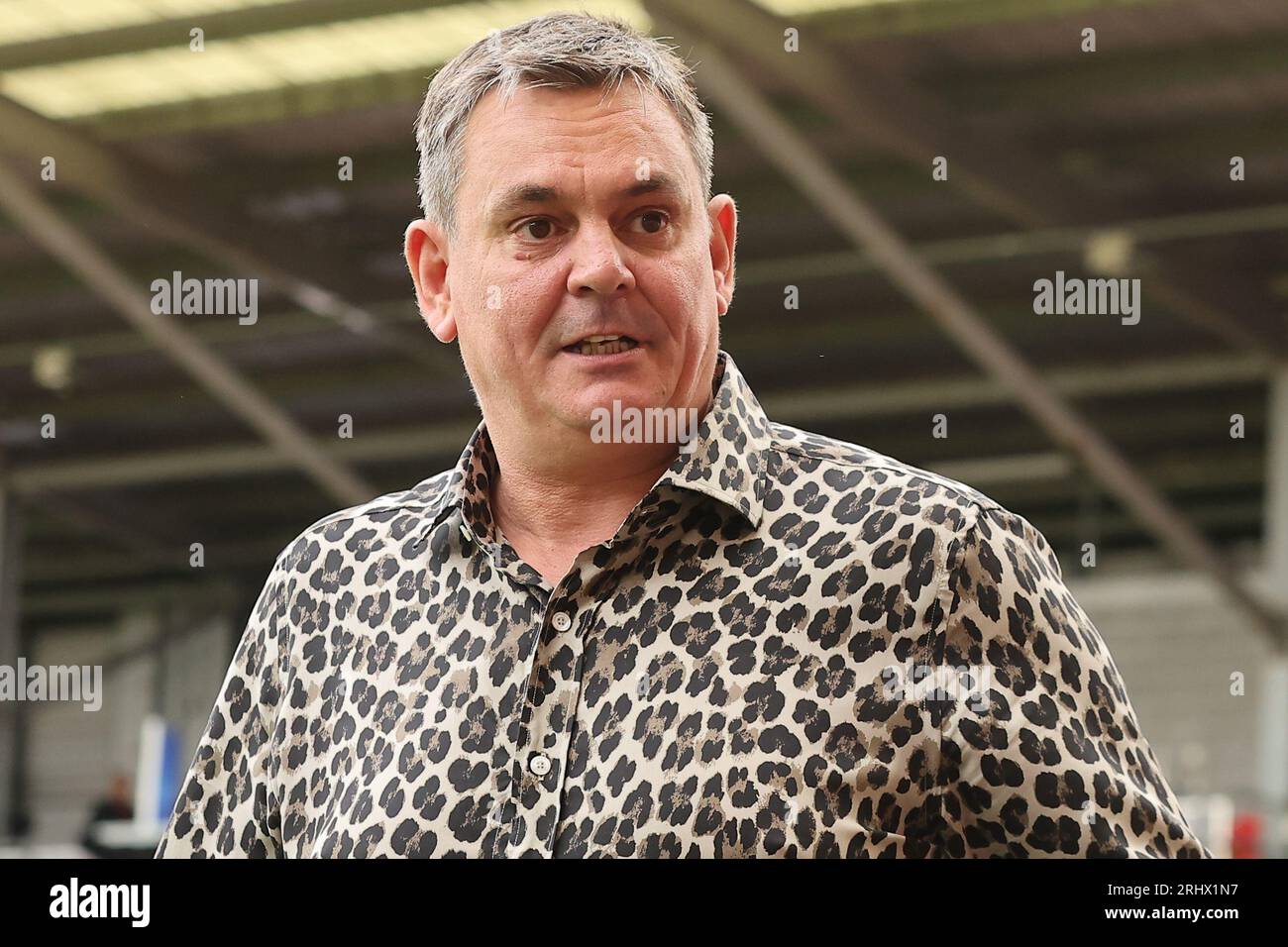 Leigh, UK. 19th Aug, 2023. Leigh Sports Stadium, Leigh Sports Village