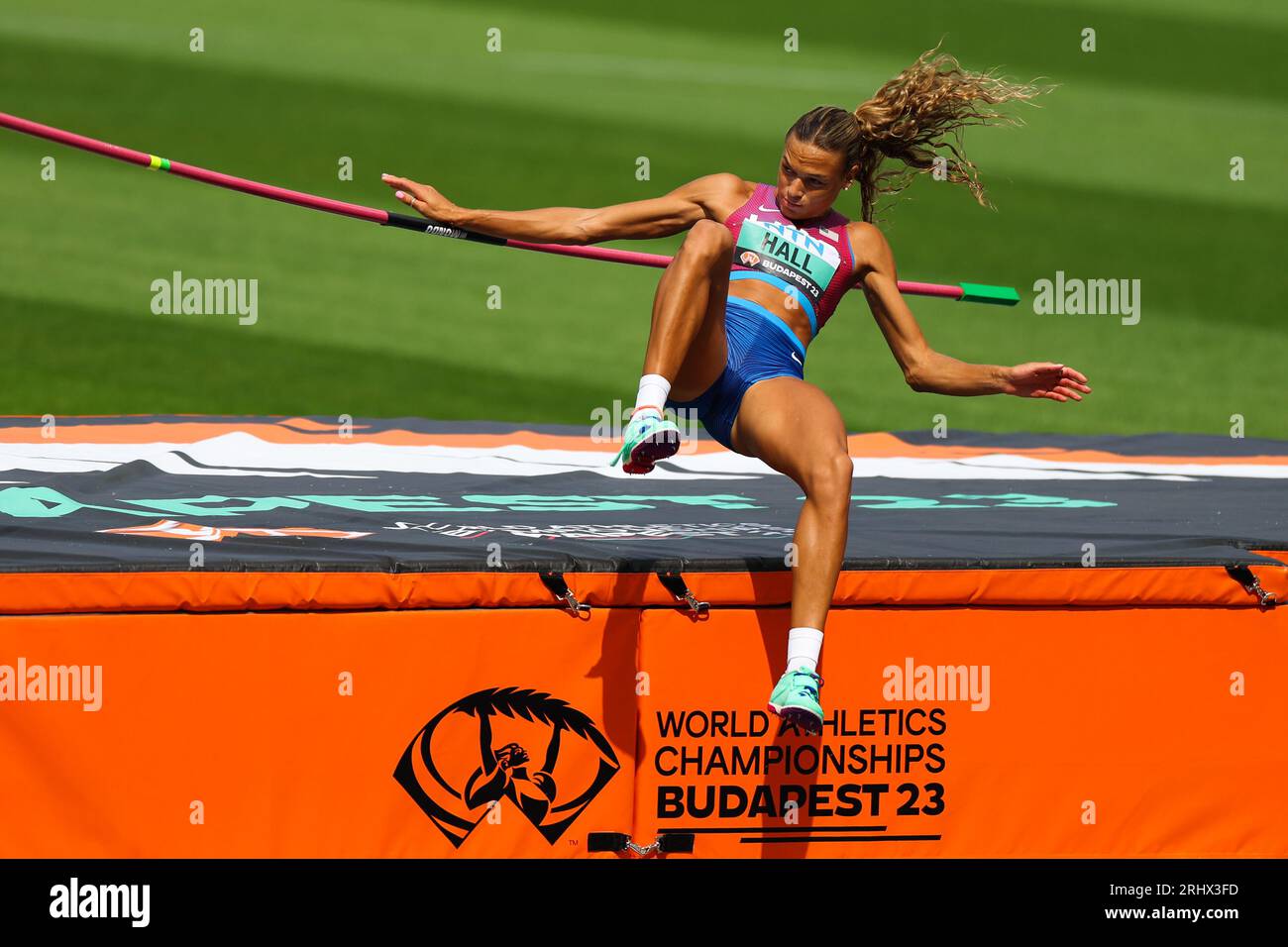 Budapest. 19th Aug, 2023. Anna Hall of the United States competes