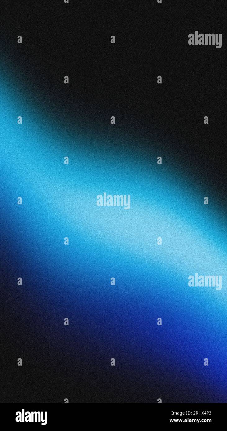 Abstract blue black vertical gradient background grainy texture mobile ...