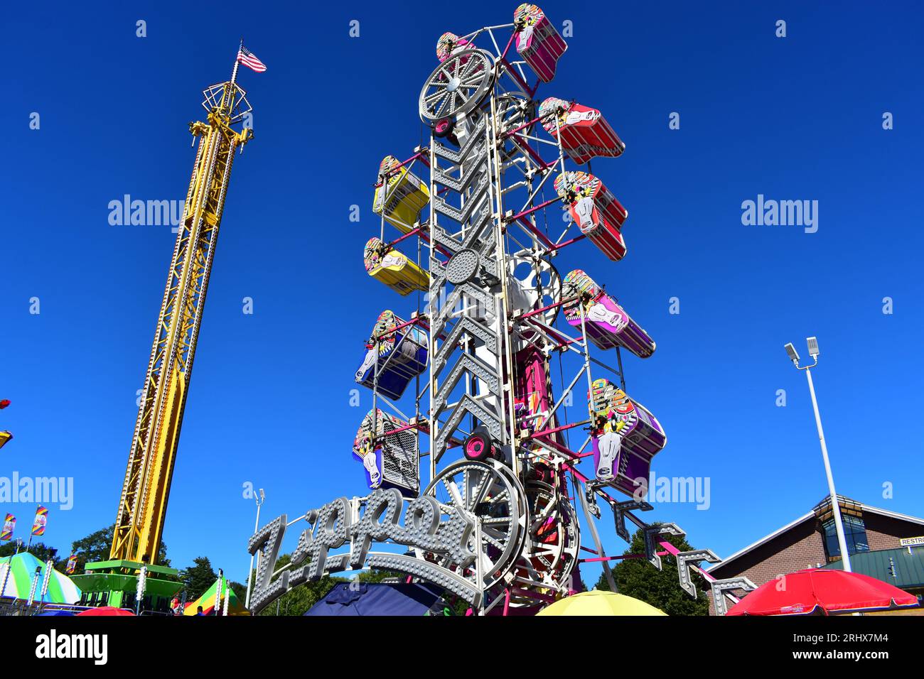 Des Moines, Iowa, USA August 12, 2023 Iowa State Fair 2023 Stock