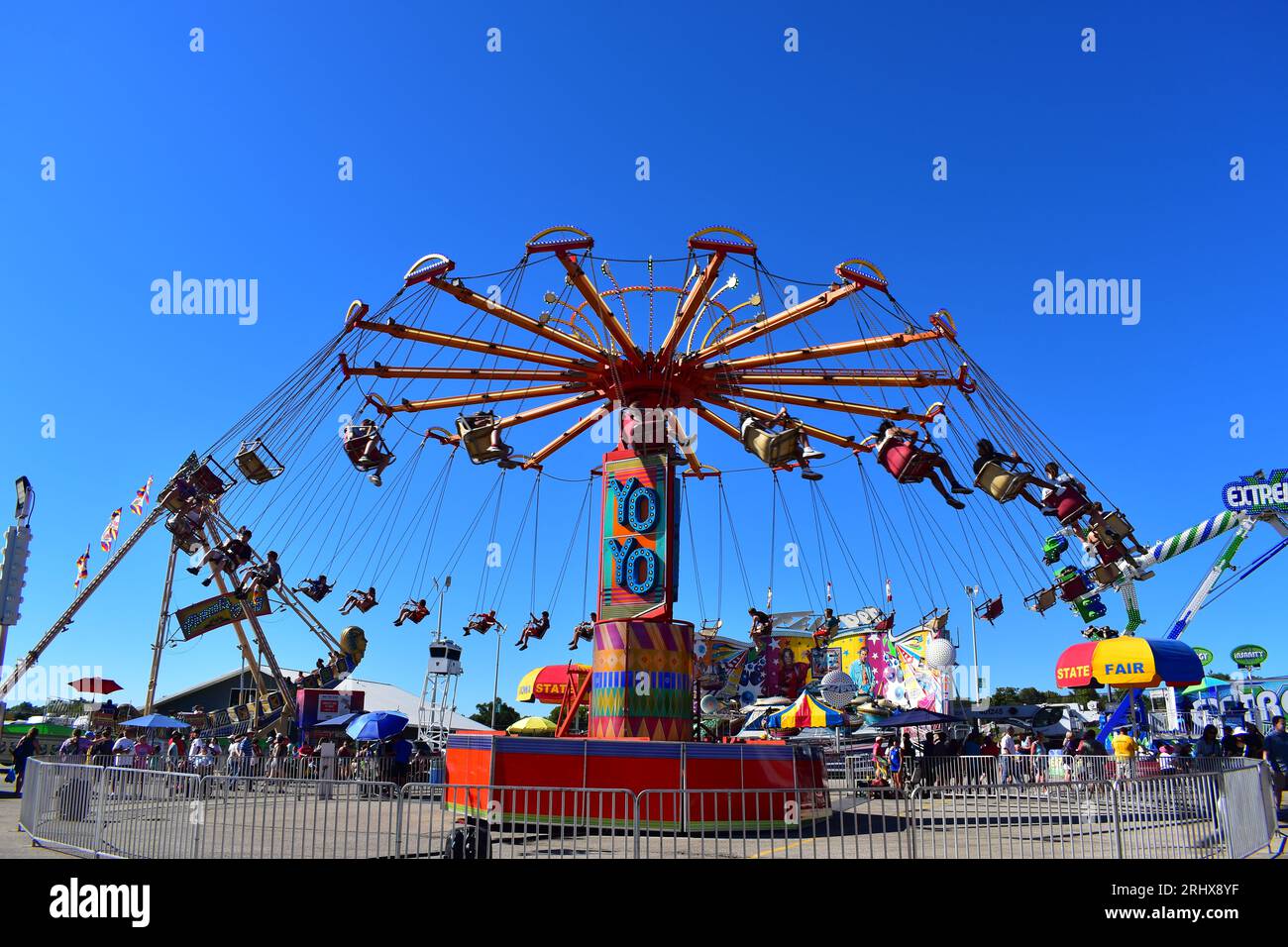 Des Moines, Iowa, USA August 12, 2023 Iowa State Fair 2023 Stock