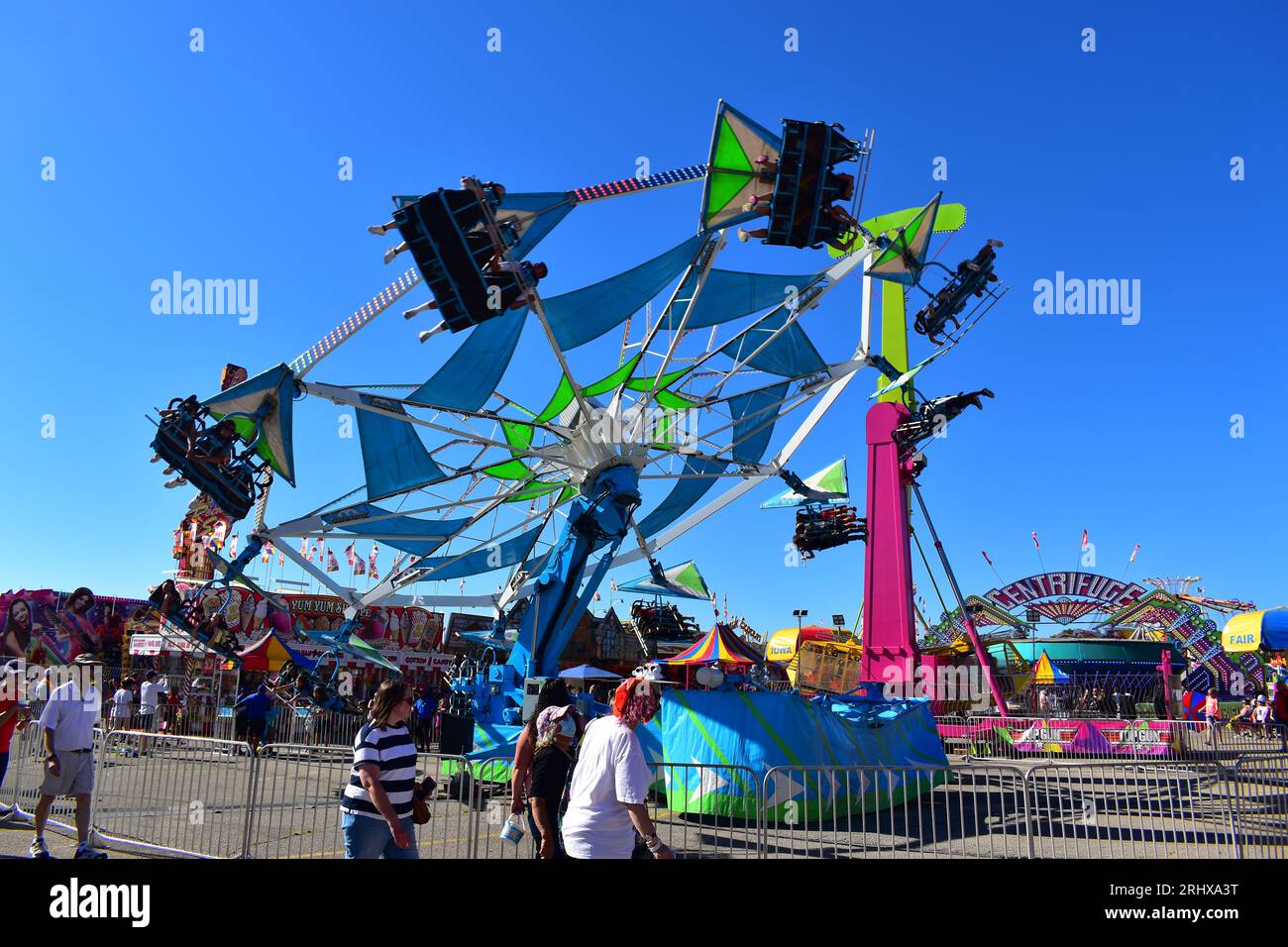 Des Moines, Iowa, USA August 12, 2025 Iowa State Fair 2025 Stock
