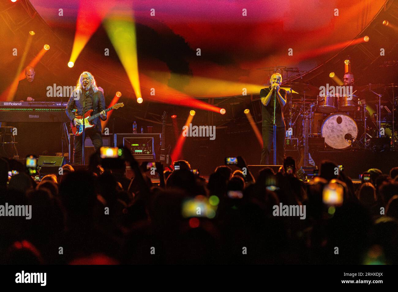 Tears For Fears performing at Rogers Arena in Vancouver, BC, Canada on July 24th 2023 by Jamie Taylor Stock Photo