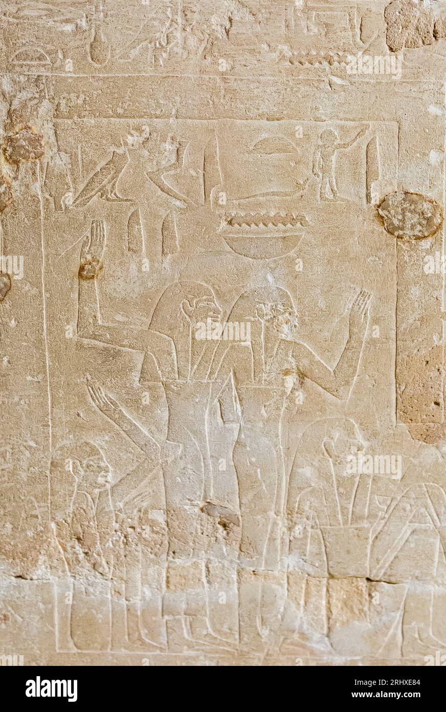 Egypt, Saqqara, tomb of Ankhmahor, funeral procession, female mourners