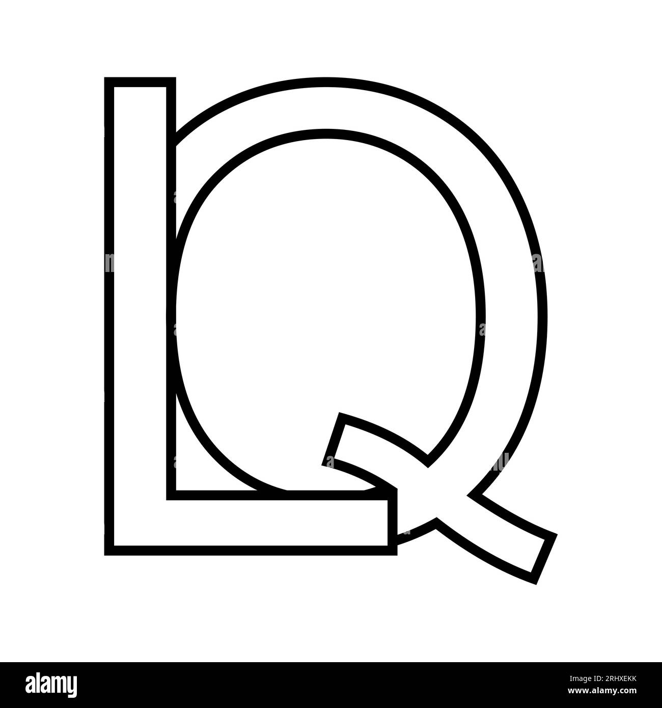 Letter q and l hi-res stock photography and images - Alamy