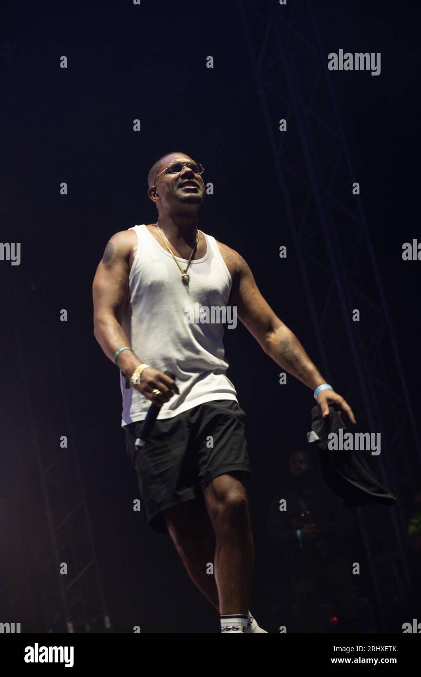 London, United Kingdom. 18th August 2023. WSTRN perform at All Points