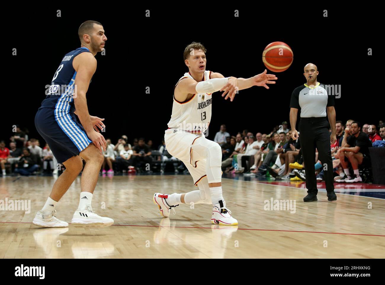 Abu Dhabi, United Arab Emirates. 19th Aug, 2023. Basketball: Nations