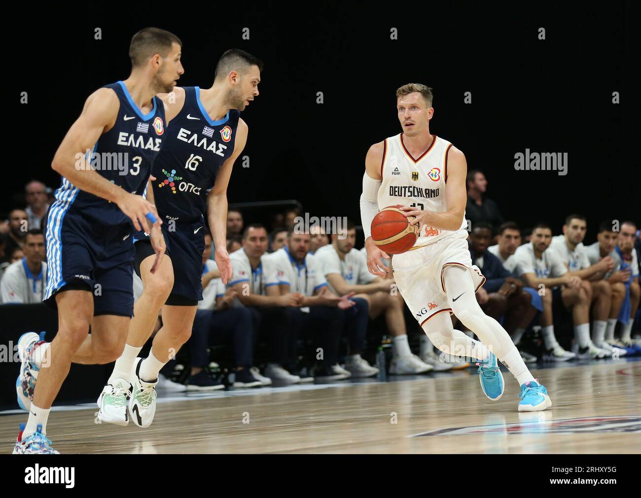 Abu Dhabi, United Arab Emirates. 19th Aug, 2023. Basketball Nations