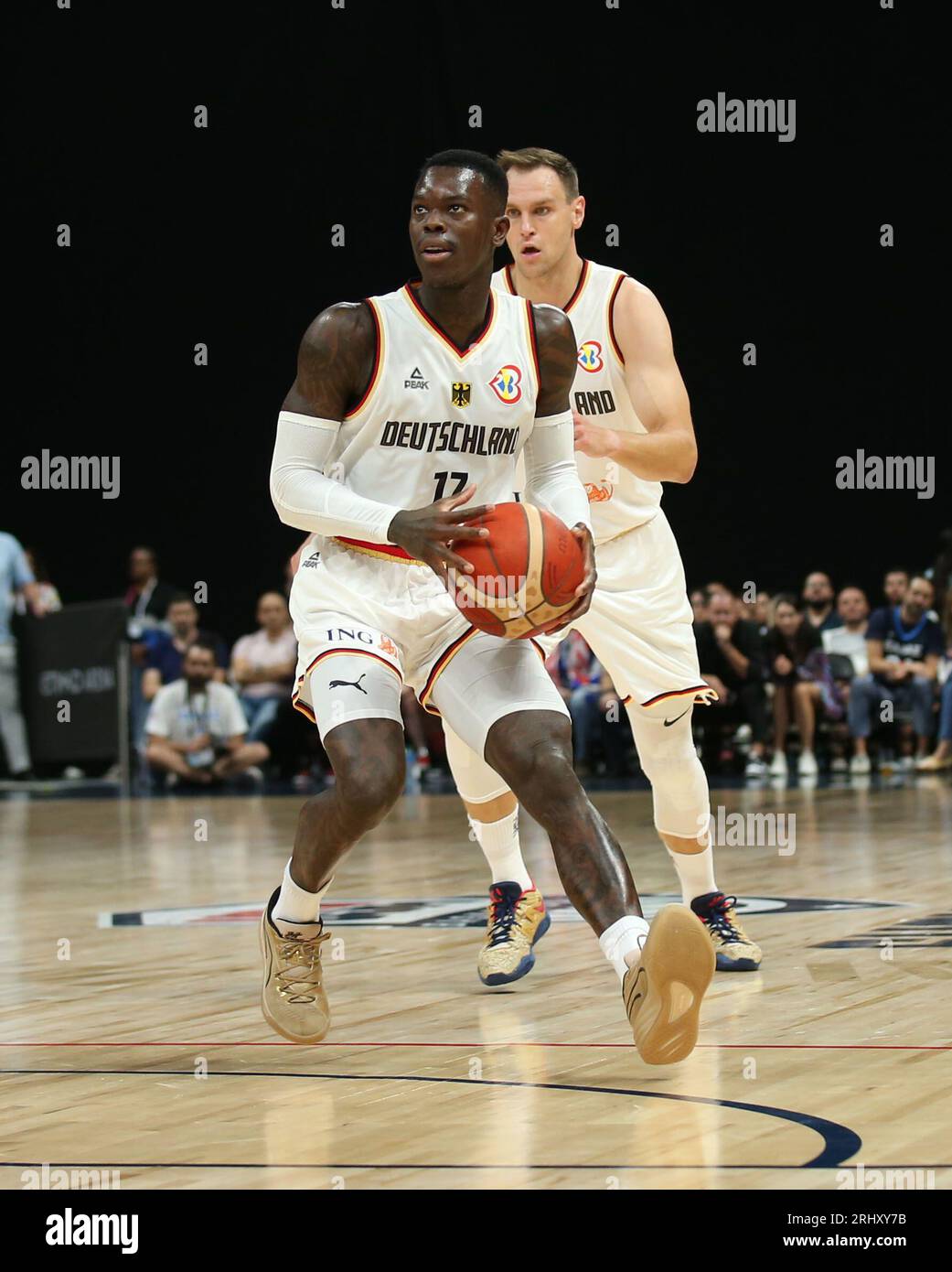 Abu Dhabi, United Arab Emirates. 19th Aug, 2023. Basketball: Nations