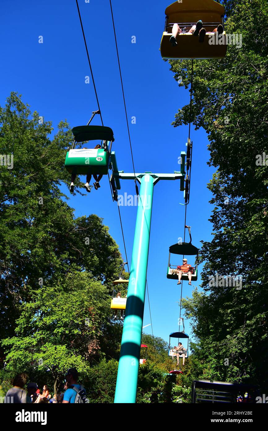 Des Moines, Iowa, USA August 12, 2023 Iowa State Fair 2023 Stock