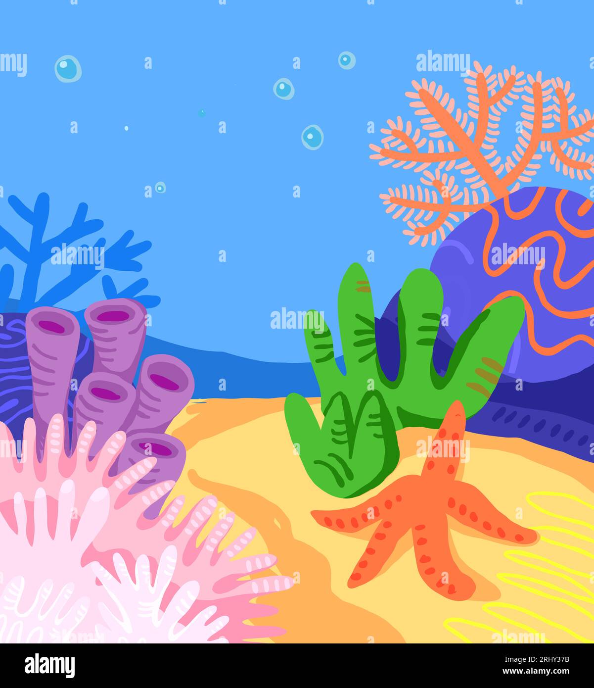 Underwater Wonderland Aquarium Background Vibrant Coral Reef And Tropical Fish Groups Terrarium Background Decorations Clear Ocean Waters