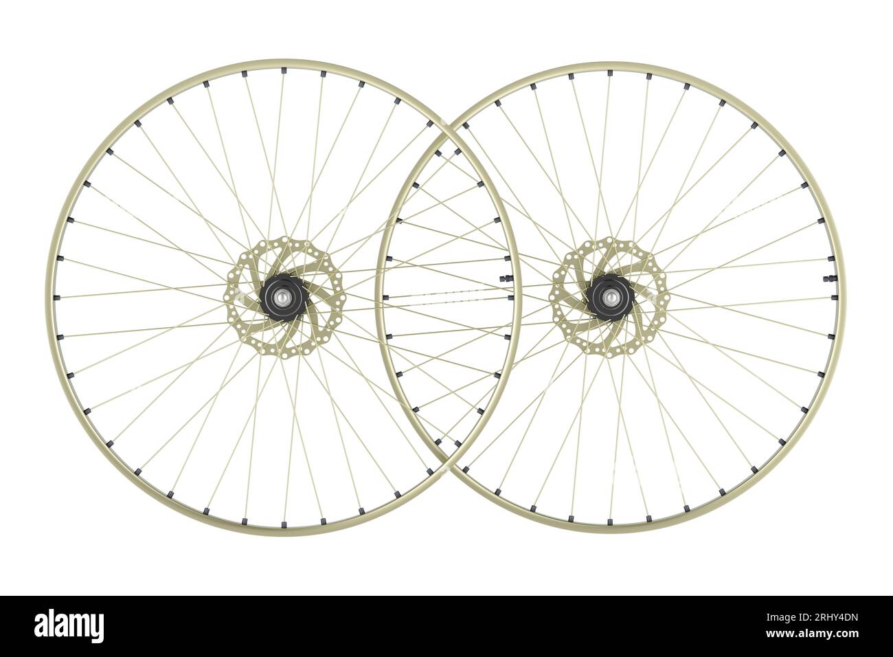 Bicycle Rims, 3D rendering isolated on white background Stock Photo - Alamy