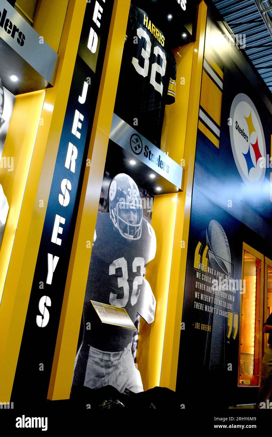 Franco Harris' retired jersey display unveiling at Acrisure