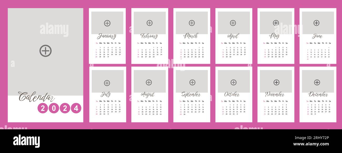 2024-2025 Monthly Planner: Simple 24 Months Schedule Organizer