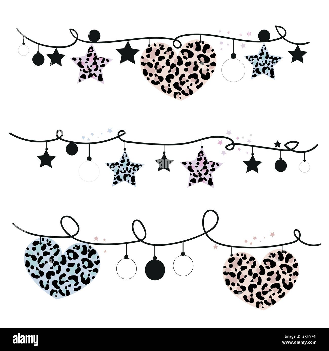 Leopard print light bulb greeting card Stock Vector Image & Art - Alamy