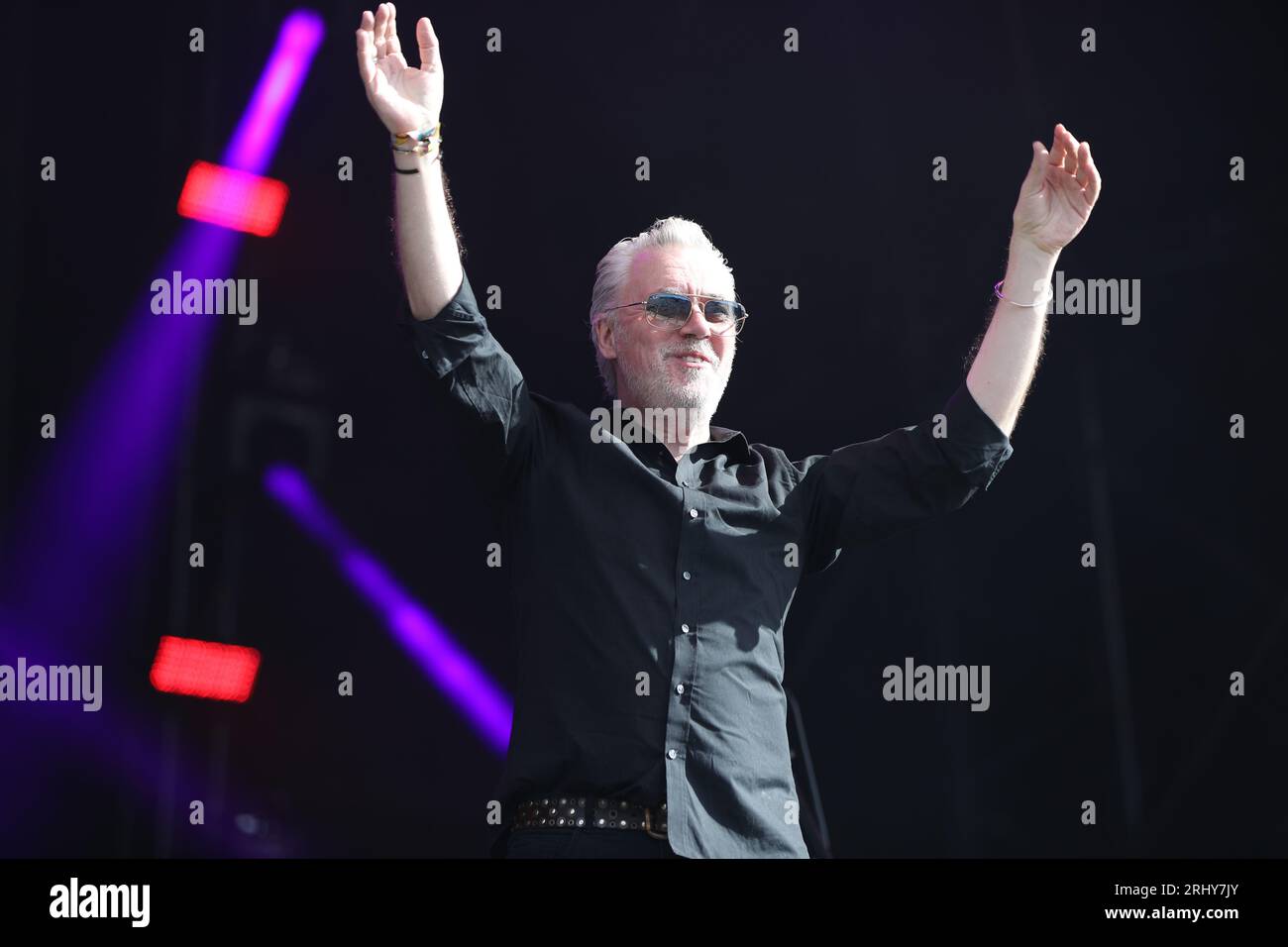 Henley-on-Thames, United Kingdom. 19th Aug, 2023. The Undertones at the Rewind South 80s Music Festival 2023. Credit: Uwe Deffner/Alamy Live News Stock Photo
