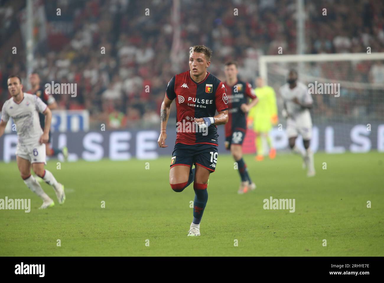 Mateo Retegui of Genoa Cfc during the Italian Serie A, football