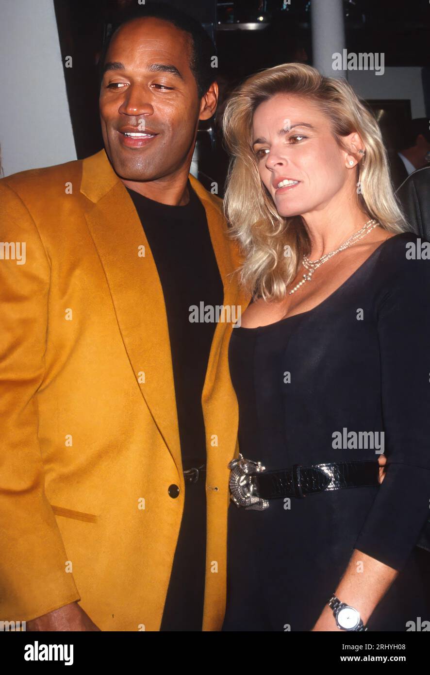 1993OJ Simpson Nicole Brown Simpson John Barrett/PHOTOlink.net ...