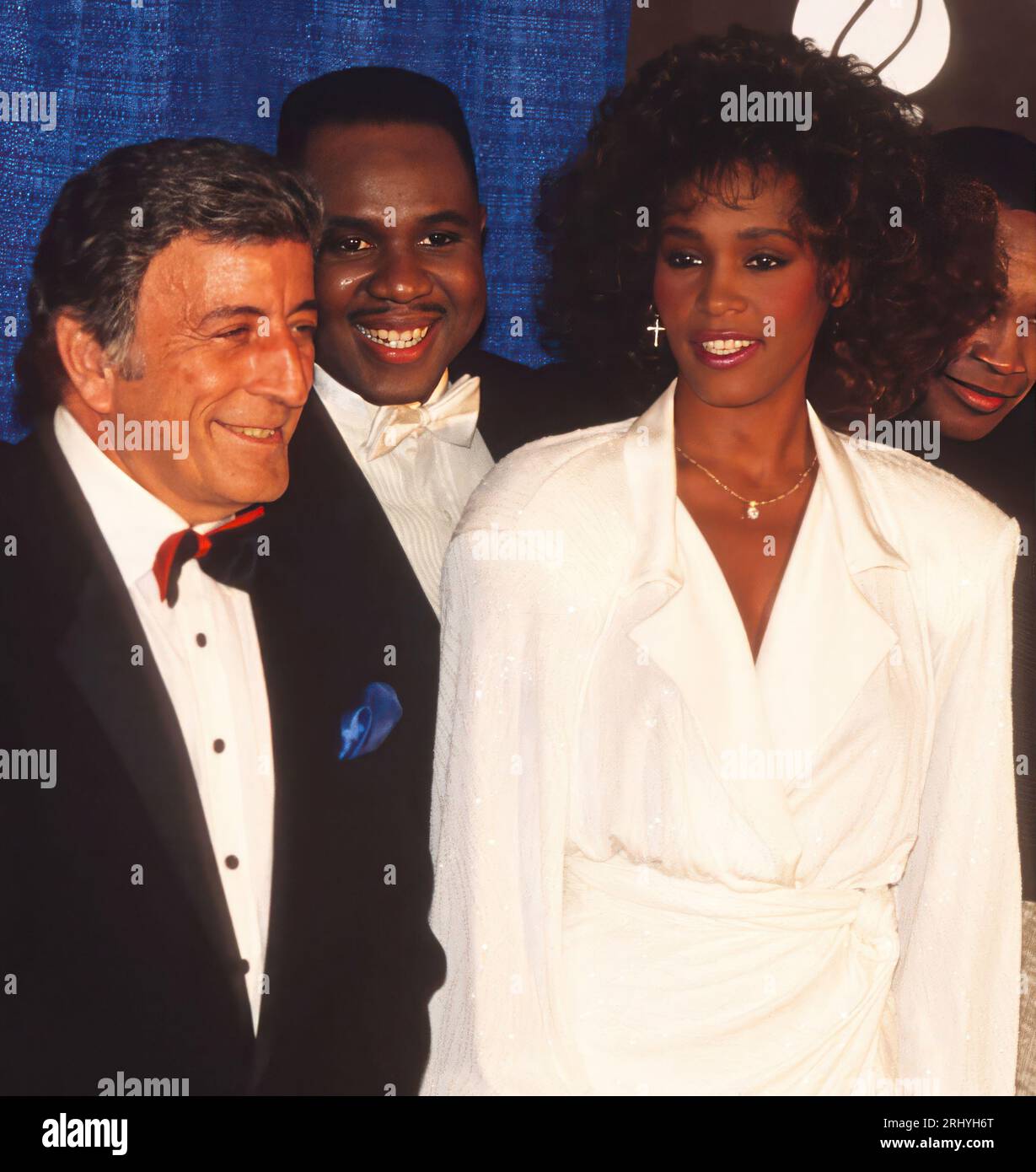 1987Tony Bennett Freddie Jackson Whitney Houston John Barrett/PHOTOlink.net /MediaPunch Stock Photo
