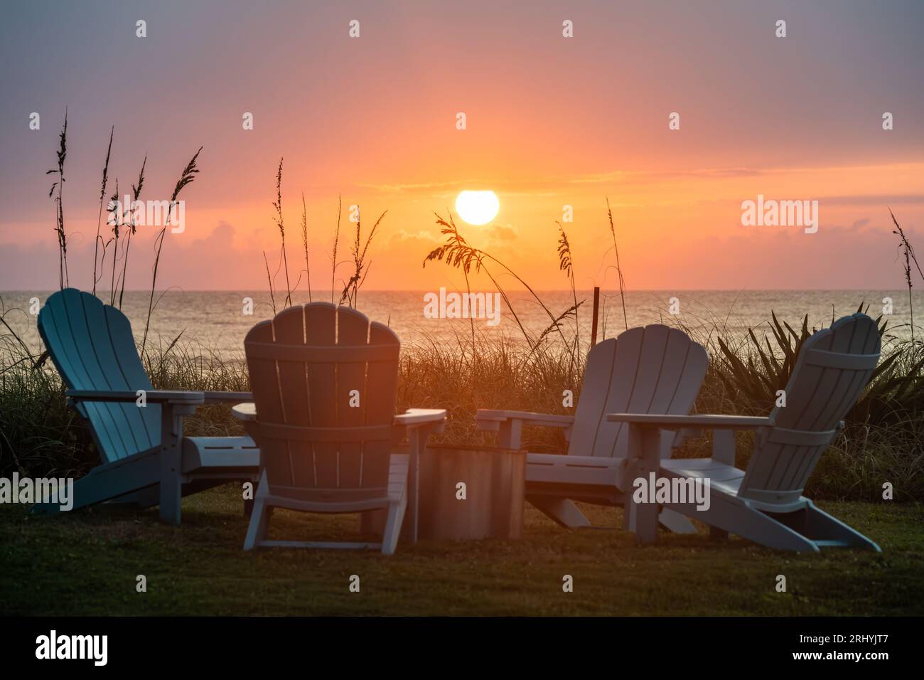 Florida beach adirondack chairs hires stock photography and images Alamy
