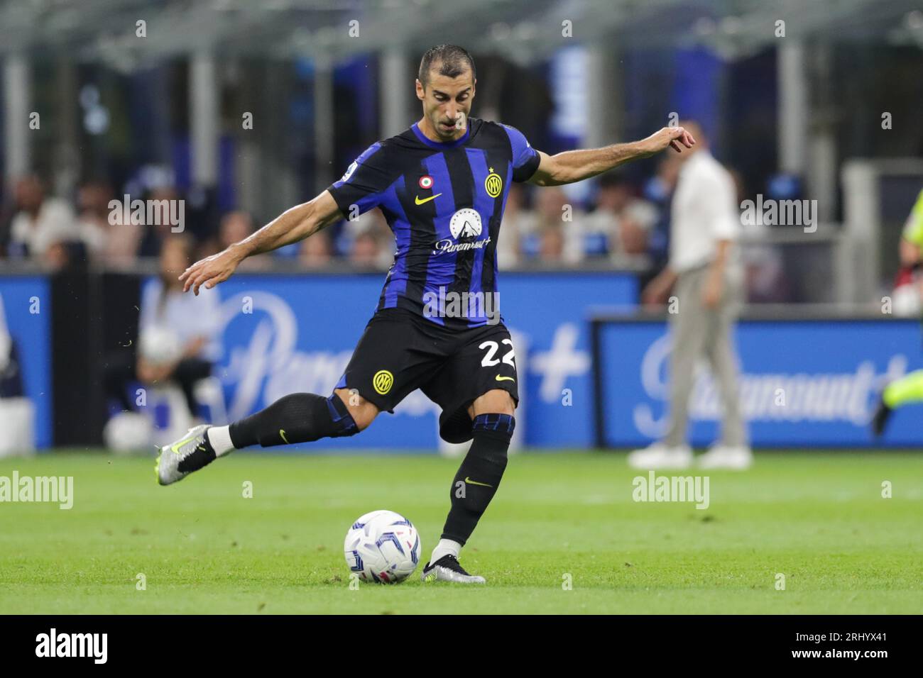 Henrikh Mkhitaryan Inter football render - FootyRenders