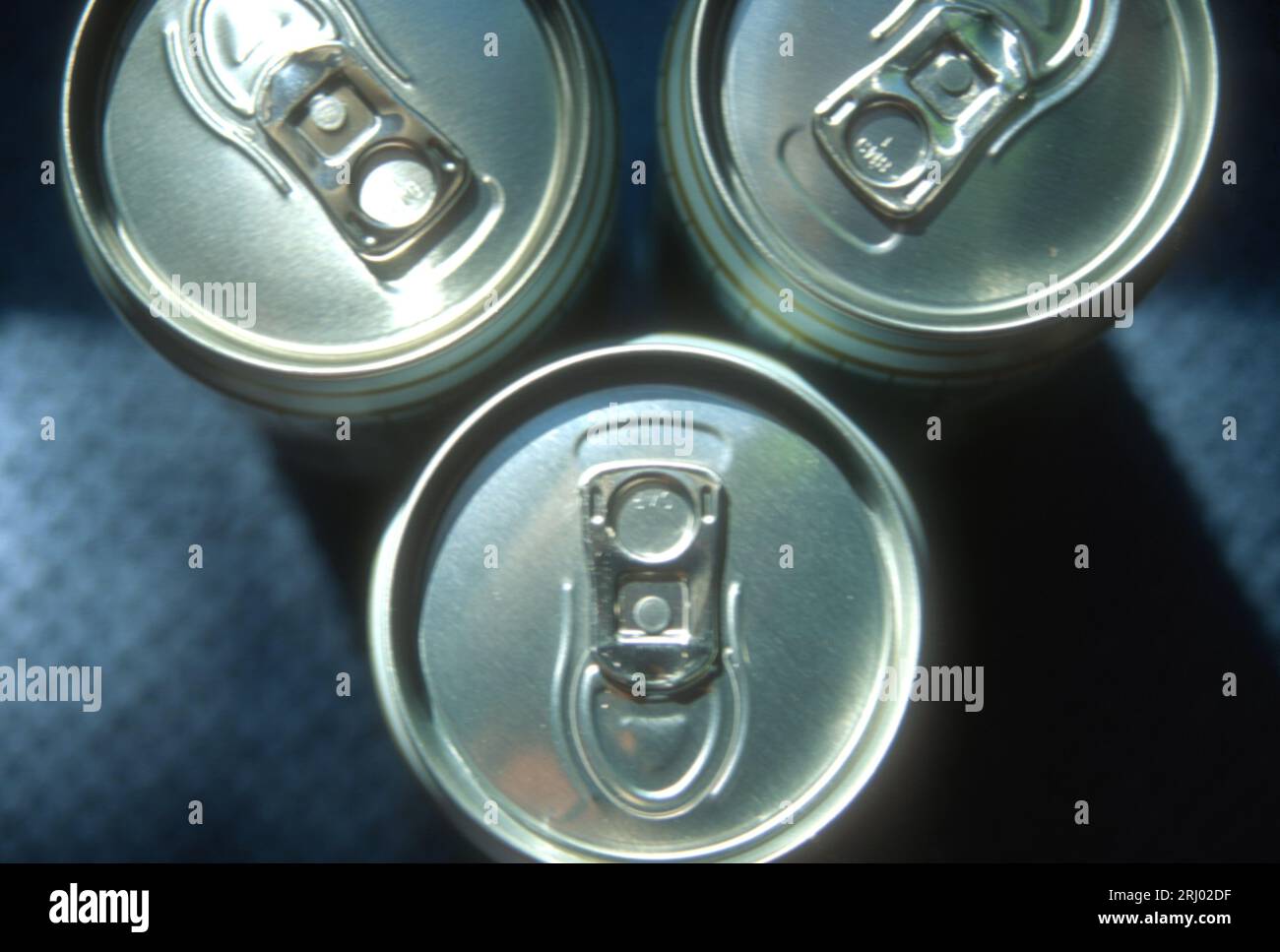 Aluminum ringpull drink cans Stock Photo Alamy