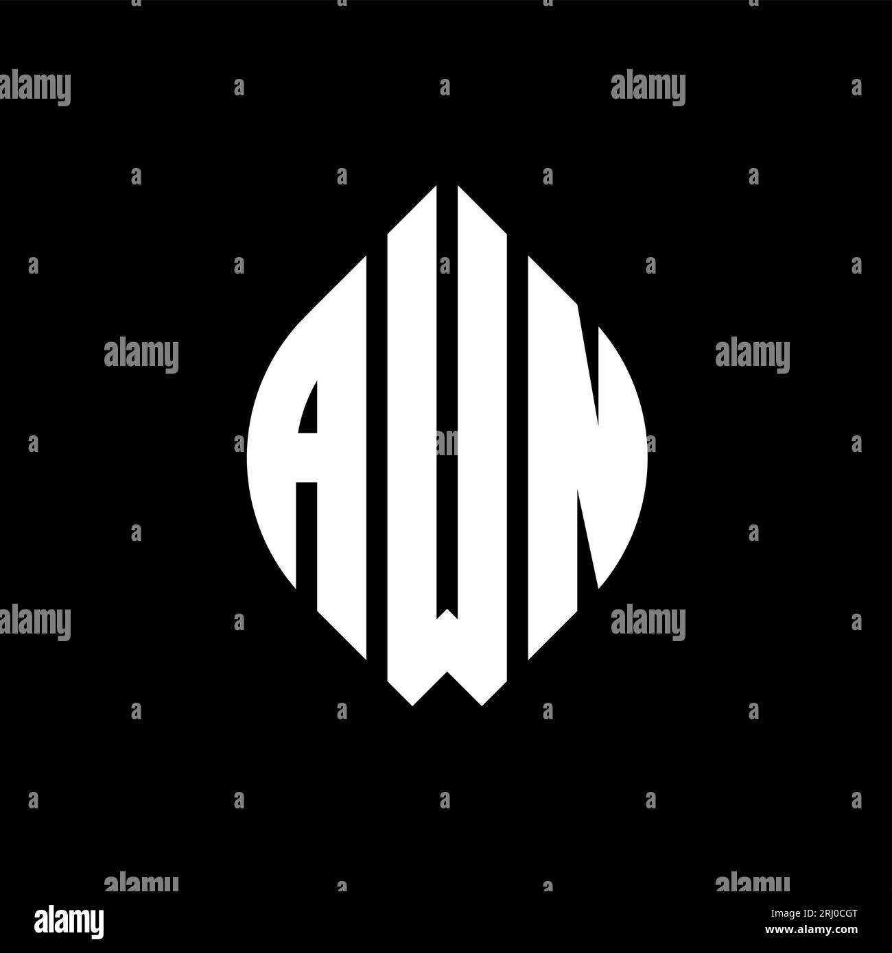Awn gaming logo hi-res stock photography and images - Alamy