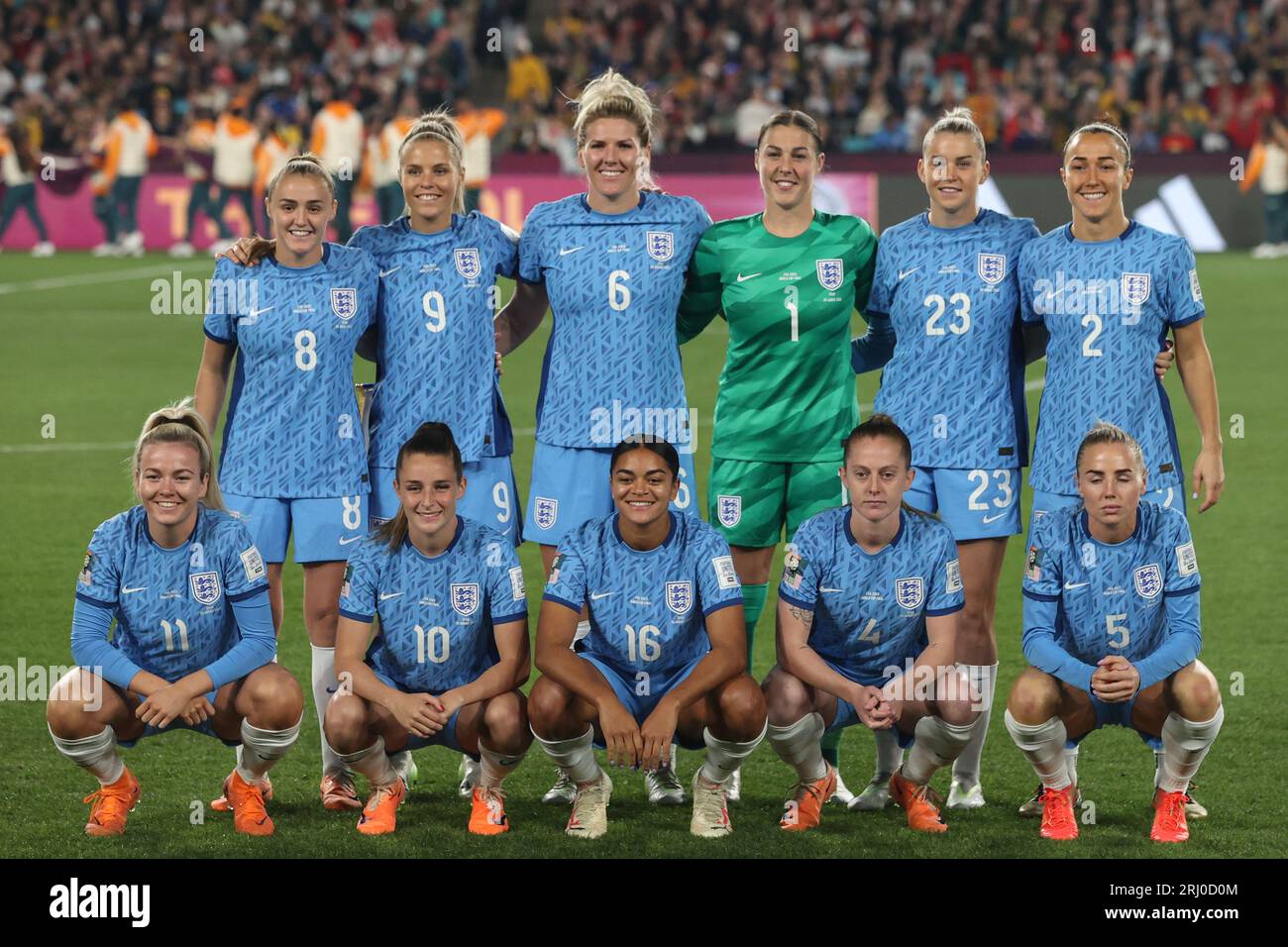 England team photo during the FIFA Women's World Cup 2023 Final match ...