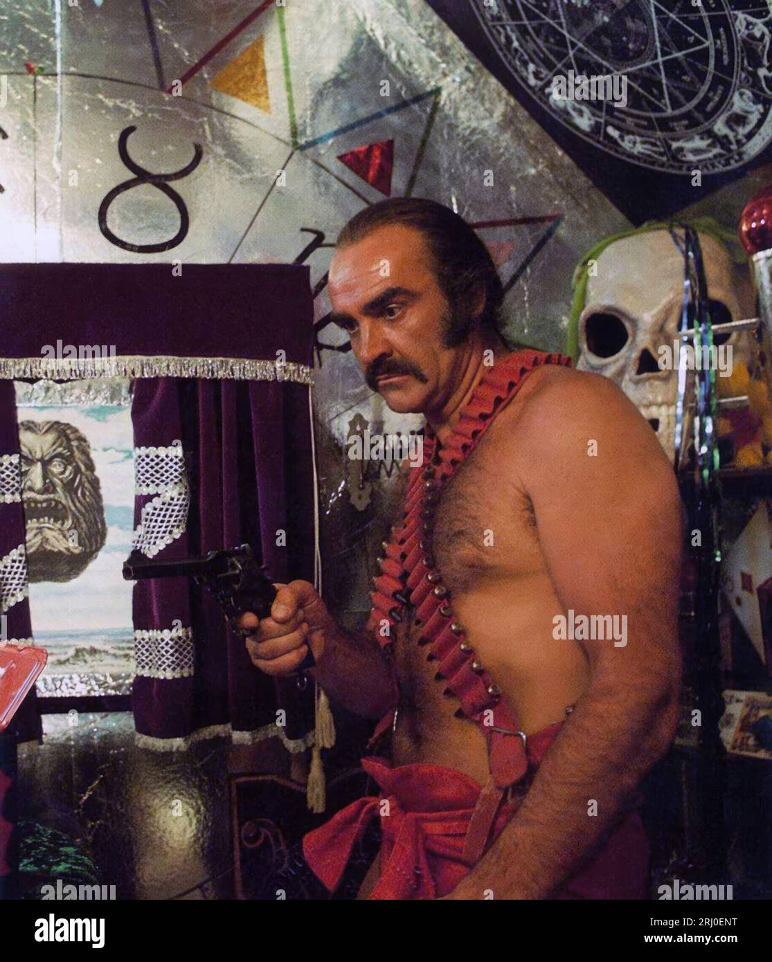 SEAN CONNERY in ZARDOZ (1974), directed by JOHN BOORMAN. Credit: 20TH CENTURY FOX / Album Stock Photo