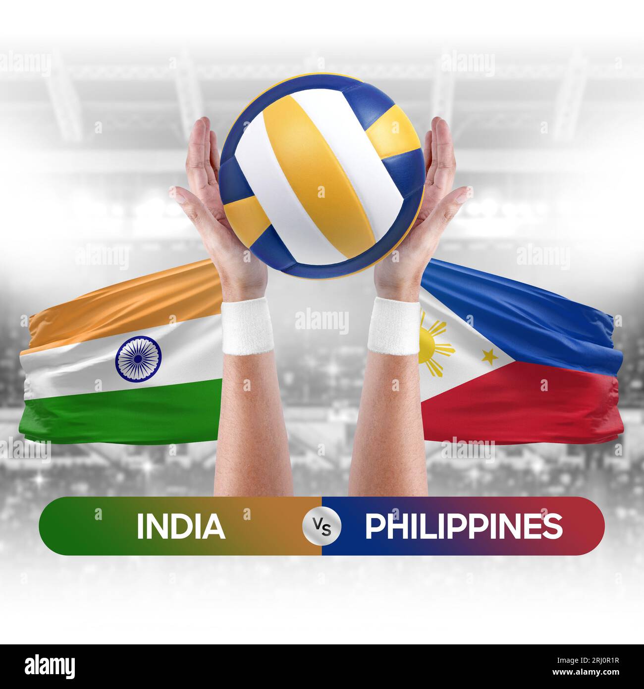 India vs Philippines national teams volleyball volley ball match