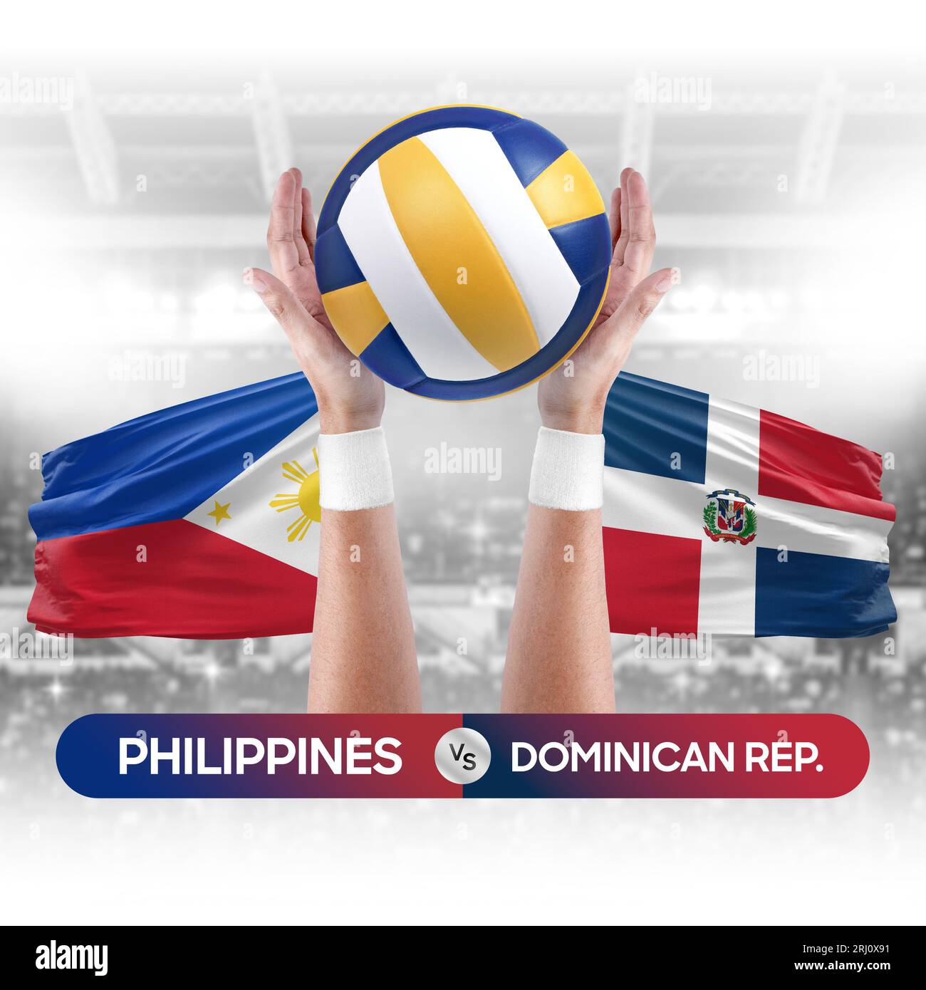 Philippines vs Dominican Republic national teams volleyball volley ball