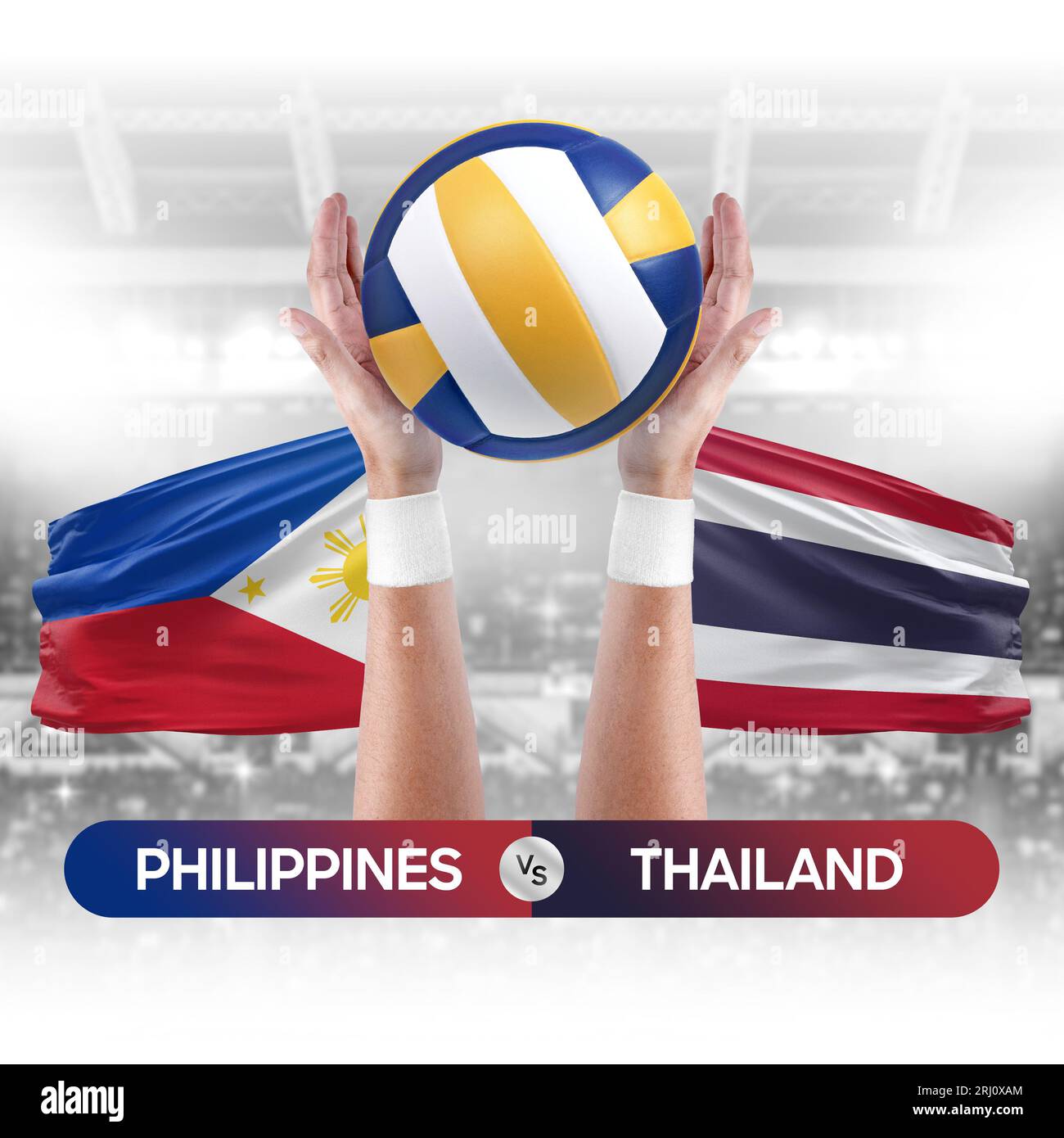 Philippines vs Thailand national teams volleyball volley ball match