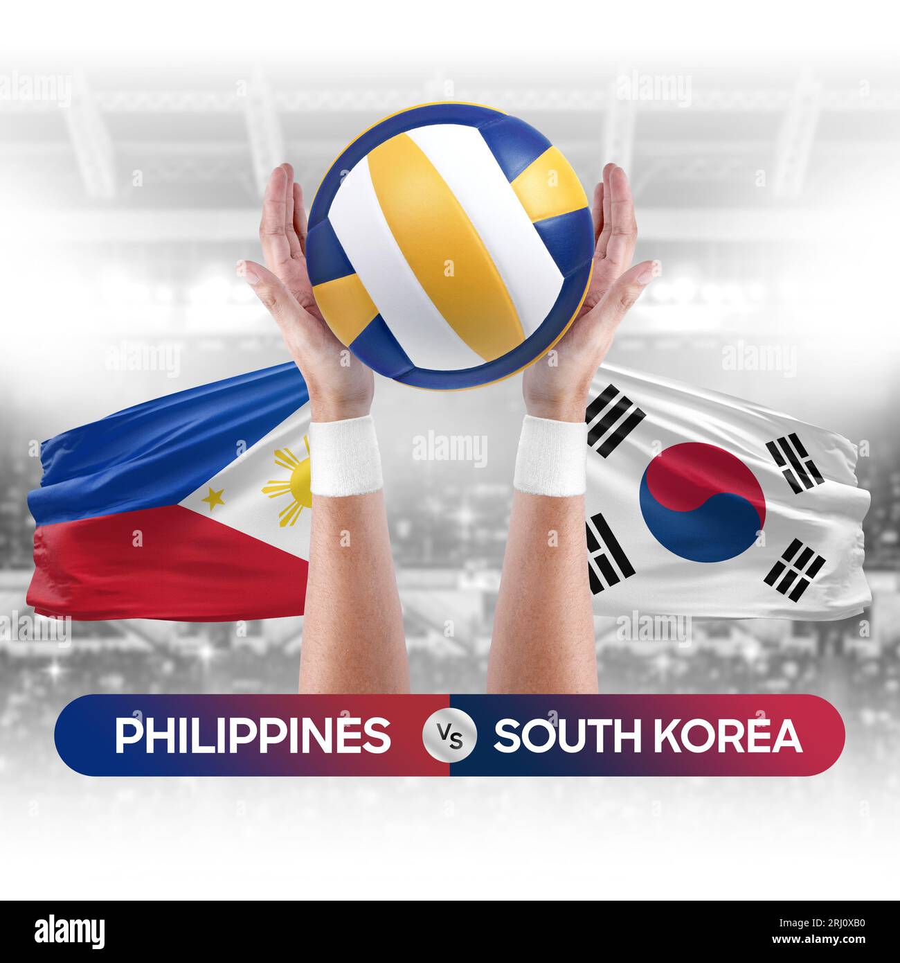Philippines vs South Korea national teams volleyball volley ball match