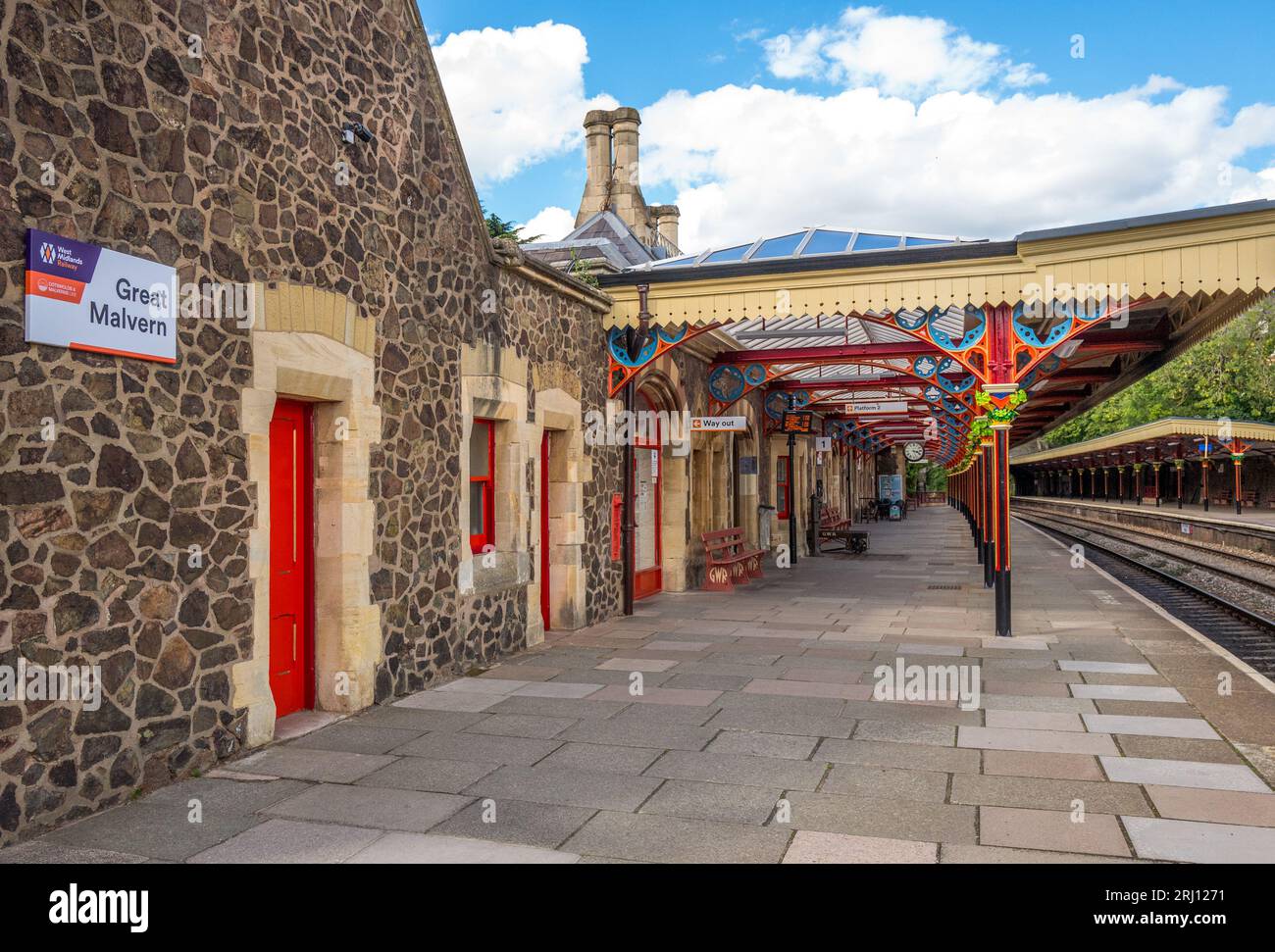 Great Malvern railway station Stock Photo Alamy