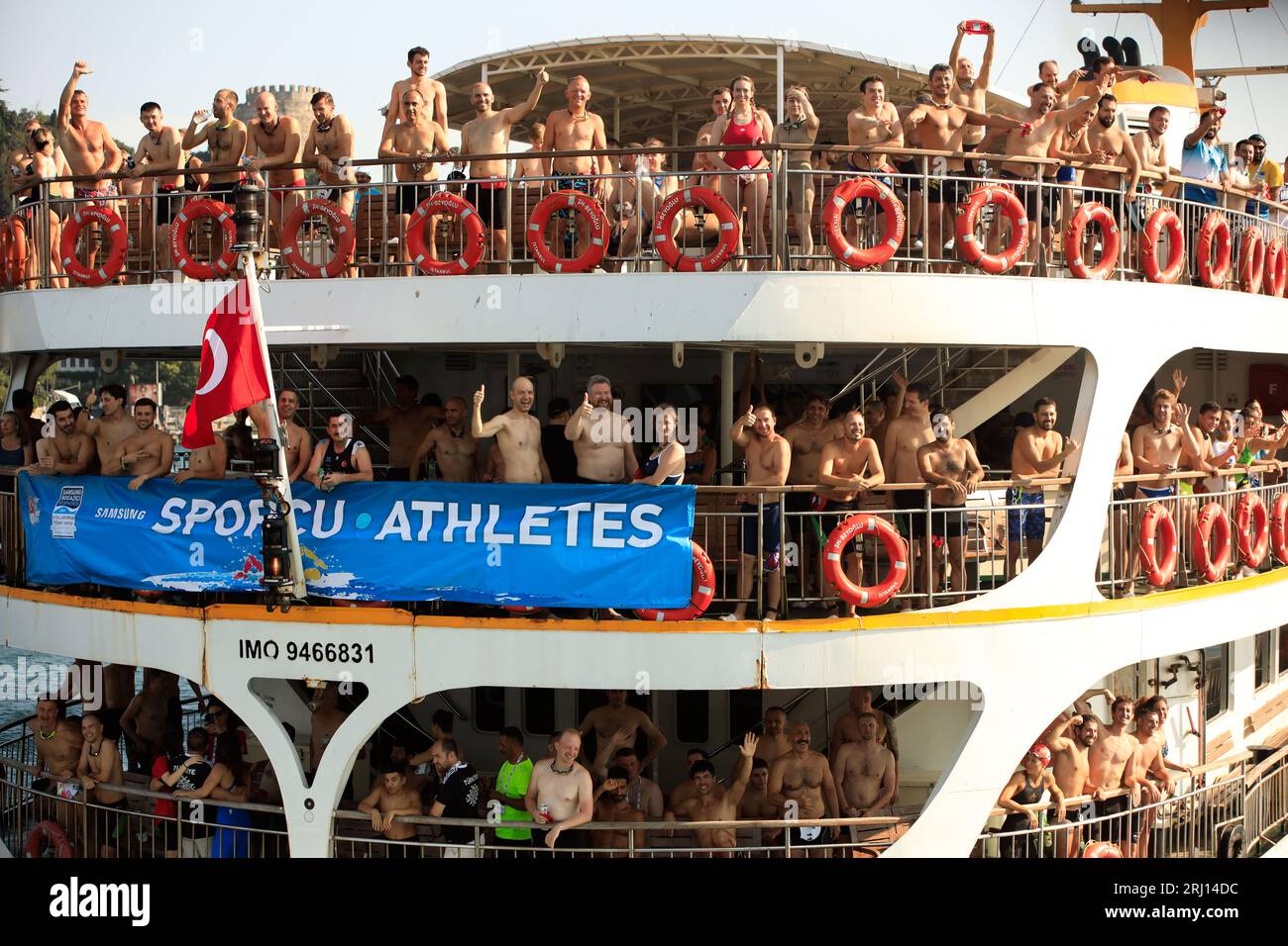 Istanbul, Istanbul, Turkey. 20th Aug, 2023. Samsung Bogazici Bosphorus ...