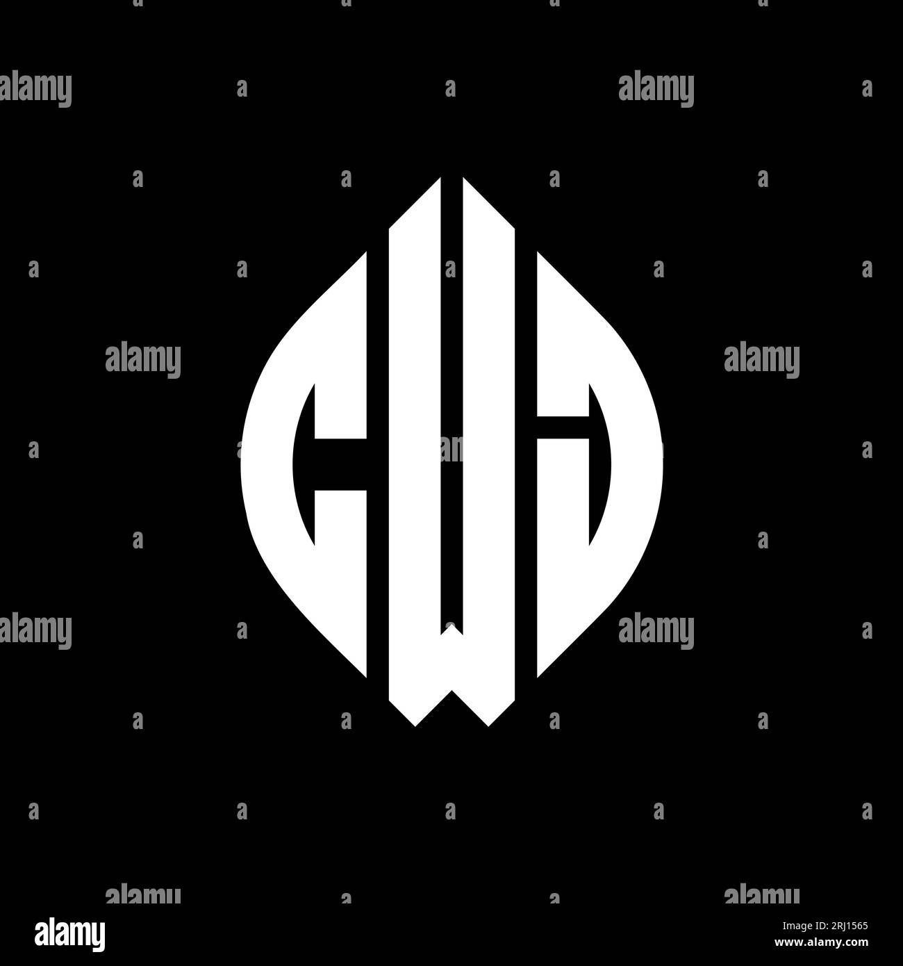 Cwj logo design hi-res stock photography and images - Alamy