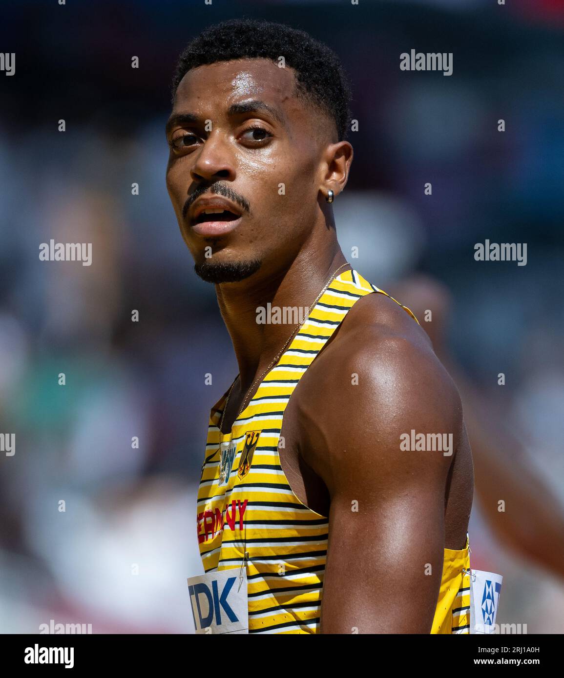 Budapest, Hungary. 20th Aug, 2023. Athletics World Championship, 400m