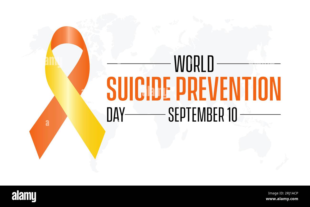 World Suicide Prevention Day Strengthens Global Efforts to Address Mental Health and Well-Being. Fostering Hope and Saving Lives vector illustration b Stock Vector